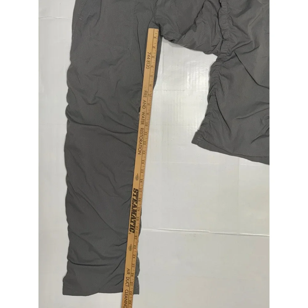 Ivivva By Lululemon Girls Gray Ruched Jogger Athletic Pants Size 14